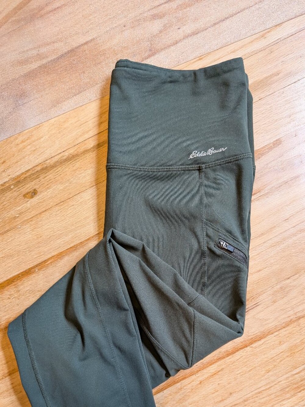 Eddie Bauer Traverse Trail Performance Leggings- Deep Olive